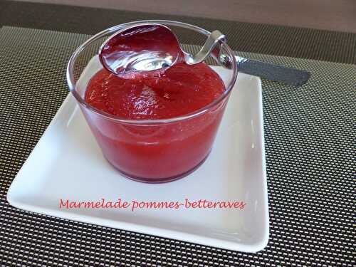 Marmelade pommes-betteraves