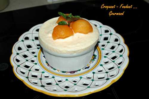 Melon en soufflé glacé