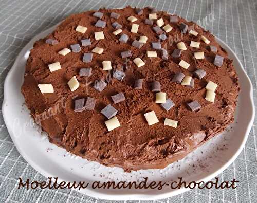 Moelleux amandes-chocolat.