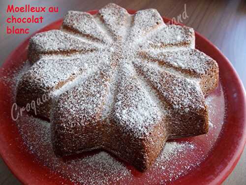 Moelleux au chocolat blanc.