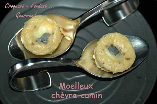 Moelleux chèvre-cumin