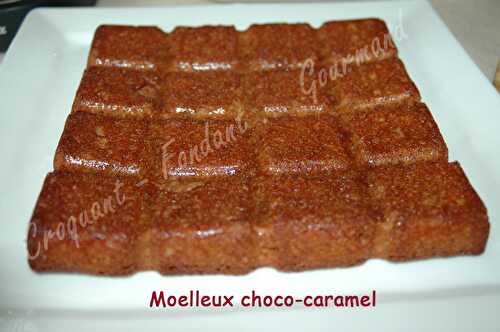 Moelleux choco-caramel.