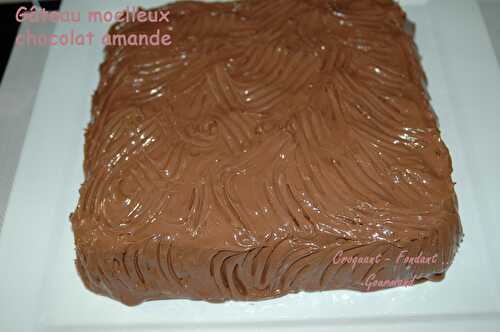 Moelleux chocolat-amande.