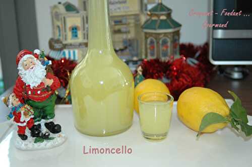 Mon Limoncello maison