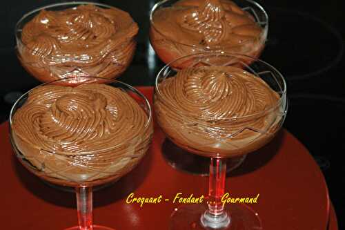 Mousse crème choco