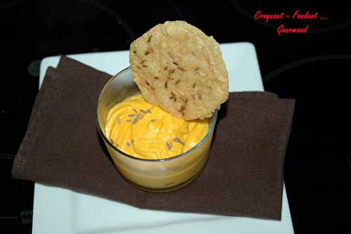 Mousse de carottes au cumin