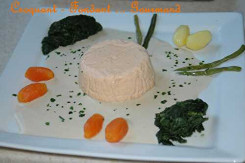 Mousses de saumon florentine