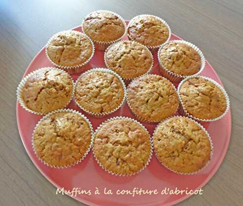 Muffins à la confiture d'abricot