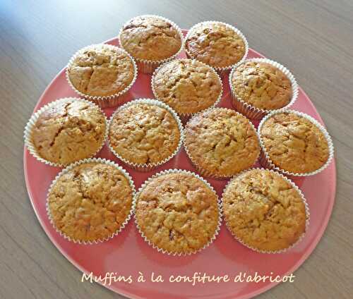 Muffins à la confiture d'abricot