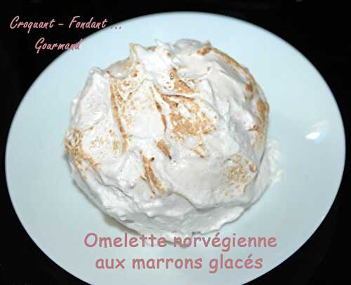 Norvégienne aux marrons glacés