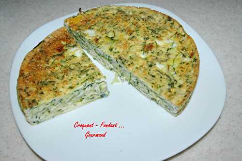 Omelette aux courgettes