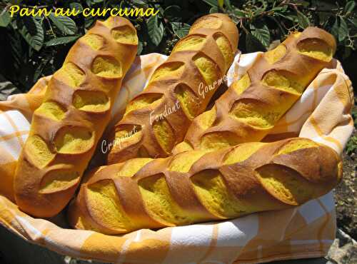 Pain au curcuma tout doré