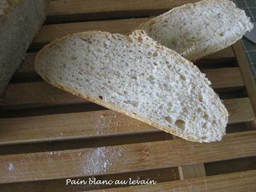 Pain blanc au levain