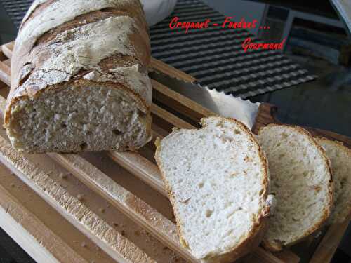 Pain de campagne au levain