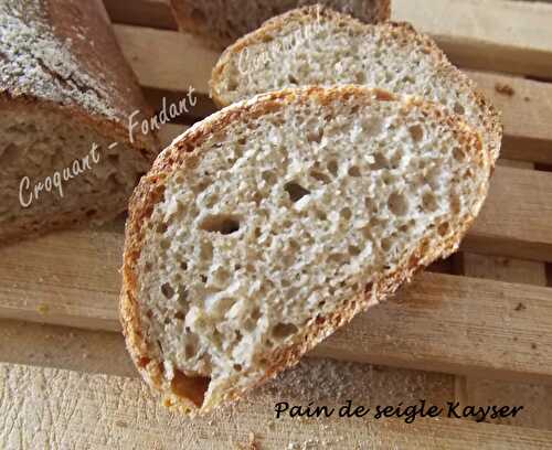 Pain de seigle Kayser