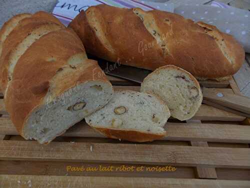 Pavé au lait ribot et noisette