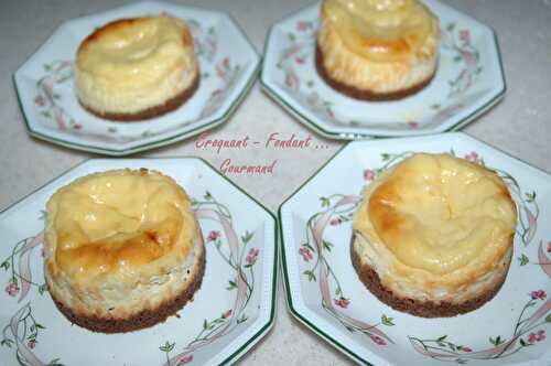 Petits cheesecakes.