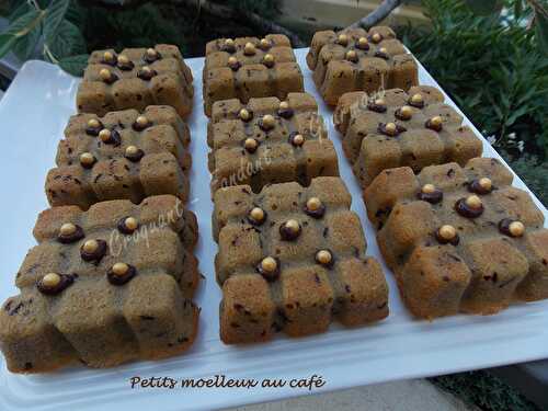 Petits moelleux au café