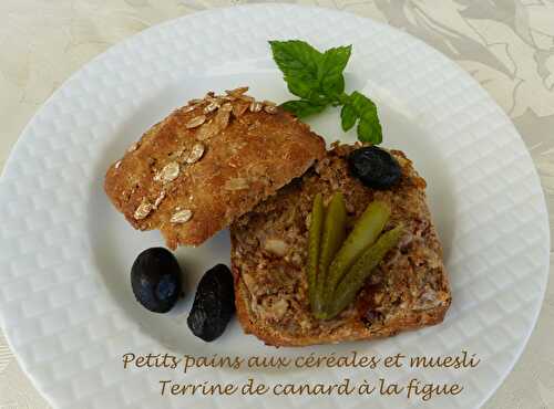 Petits pains aux céréales et muesli