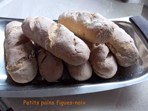 Petits pains figues-noix.