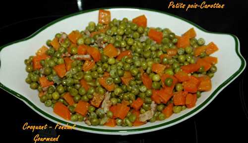 Petits pois-carottes