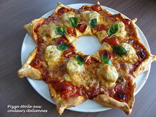Pizza étoile aux couleurs italiennes - Appropriez-vous la recette # 5