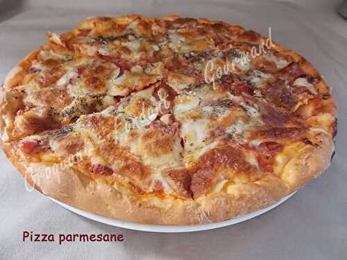 Pizza parmesane.