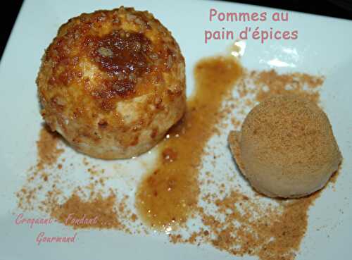 Pommes au pain d'épices.