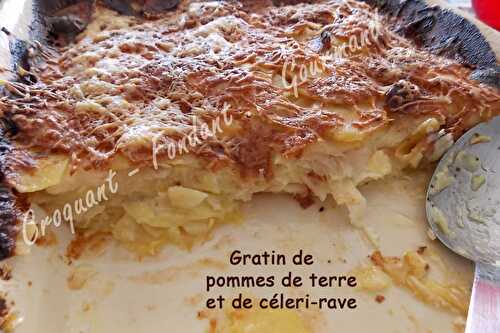 Pommes de terre-céleri-rave.