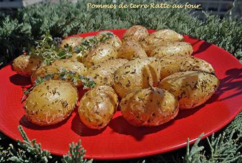 Pommes de terre Ratte au four