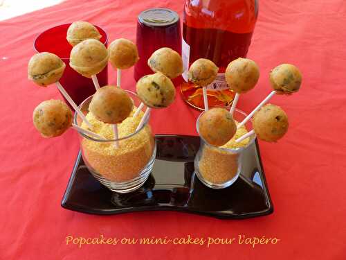 Popcakes ou mini-cakes pour l'apéro - Battle food # 64