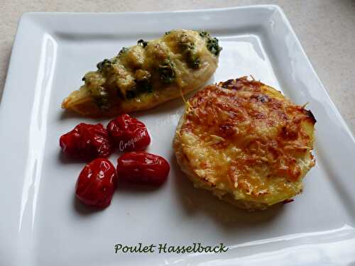 Poulet Hasselback