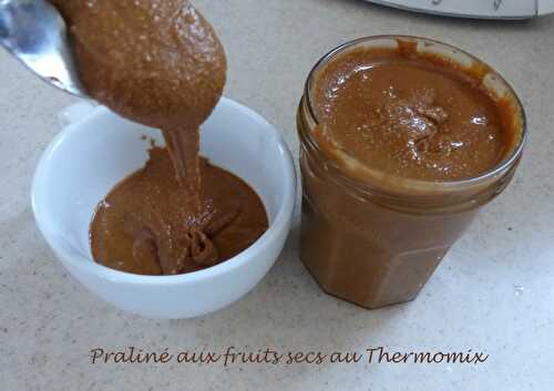 Praliné aux fruits secs au Thermomix