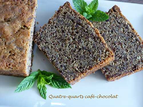 Quatre-quarts café-chocolat