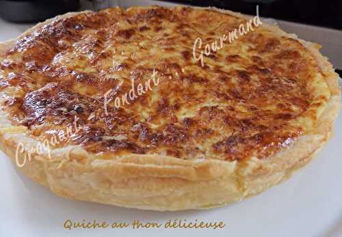 Quiche au thon délicieuse