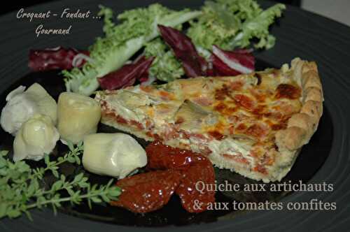 Quiche aux artichauts