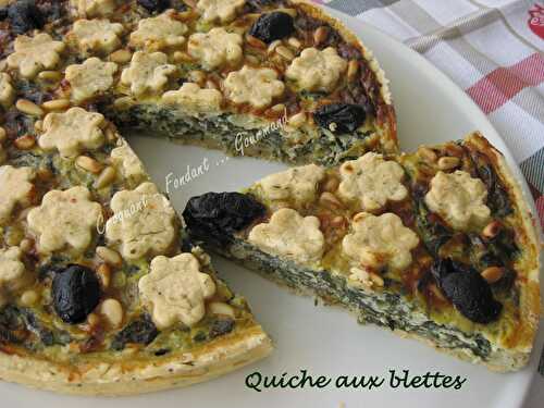 Quiche aux feuilles de blettes