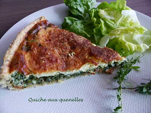 Quiche aux quenelles