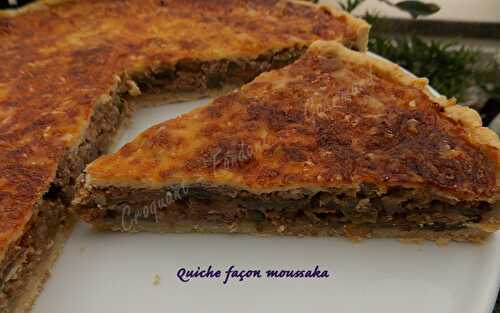 Quiche façon moussaka