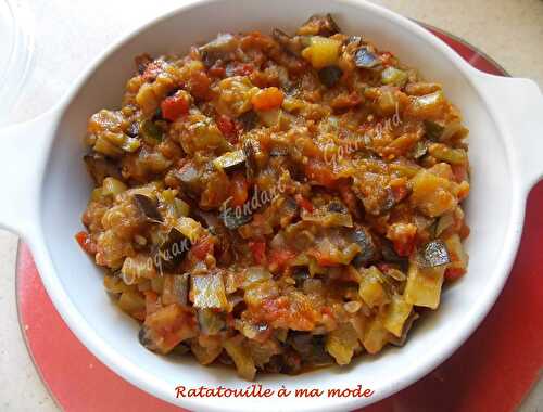 Ratatouille à ma façon