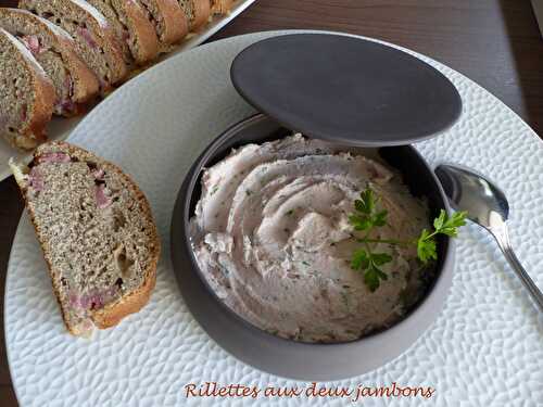 Rillettes aux deux jambons