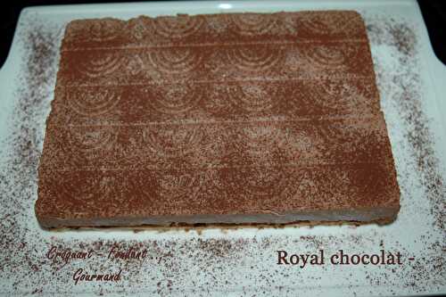 Royal chocolat.