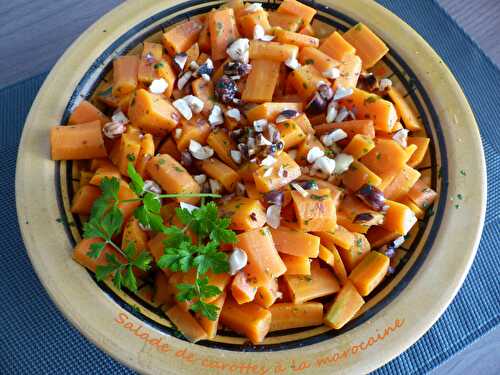 Salade de carottes à la marocaine