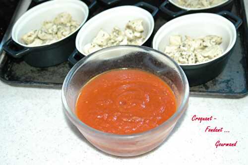 Sauce tomate ou coulis de tomates cuit