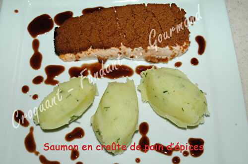 Saumon au pain d'épices