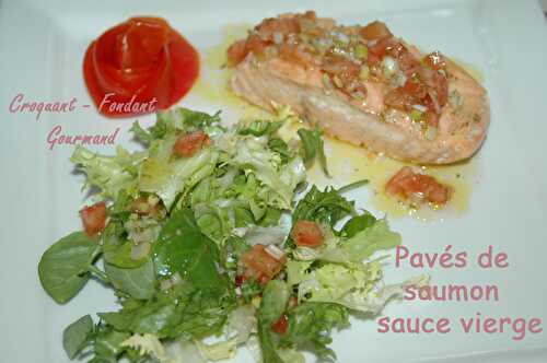 Saumon sauce vierge