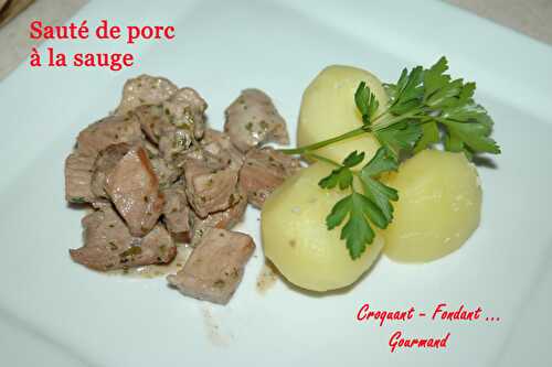 Sauté de porc à la sauge