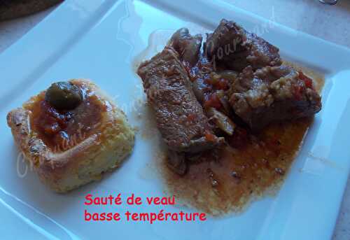 Sauté de veau basse température