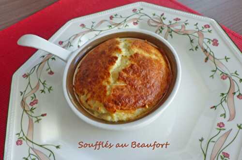 Soufflés au Beaufort