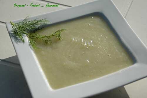 Soupe au fenouil